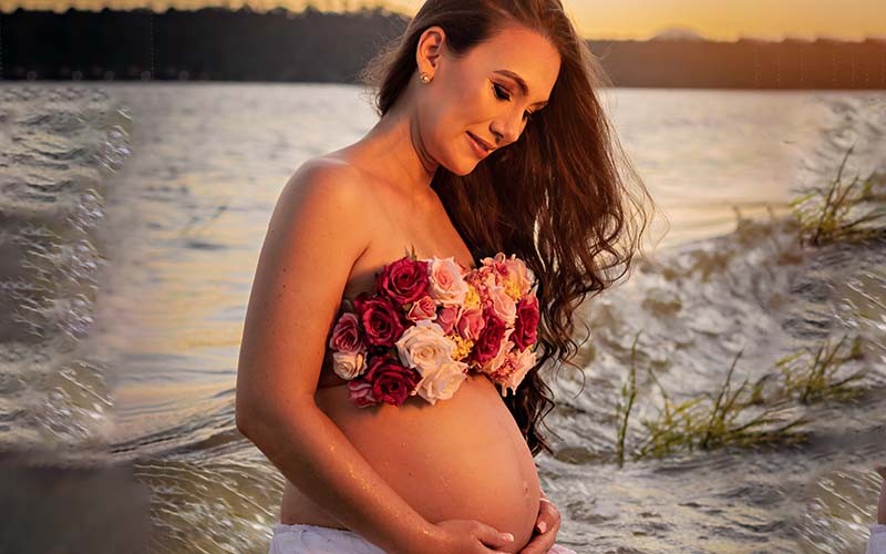 maternity portrait shoot